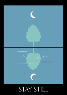 Tree Reflection and Moon