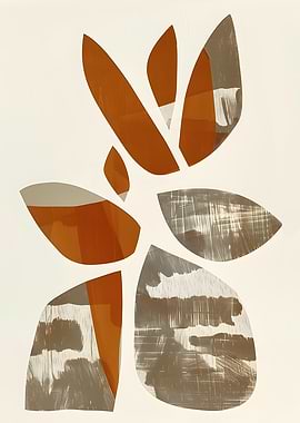 Abstract Floral Shapes