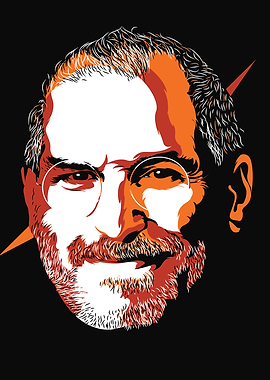 Steve Jobs Pop Art Portrait