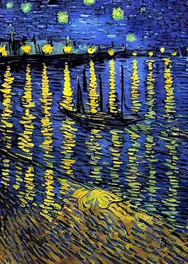 Starry Night Over the Rhone