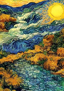 Vincent van Gogh's Starry Night Over the Rhone