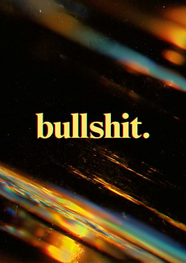 Bullshit text art