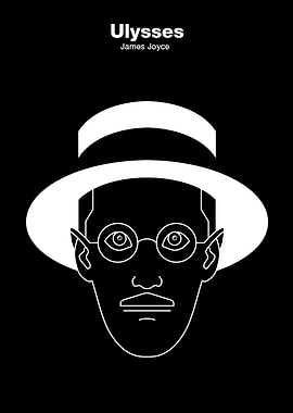 Ulysses by James Joyce Minimalist Poster