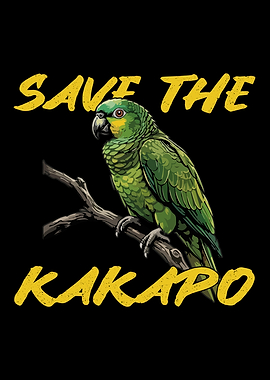 Save the Kakapo Parrot