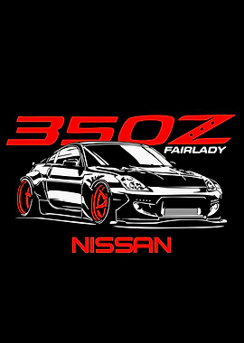 Nissan 350Z Fairlady Car Art