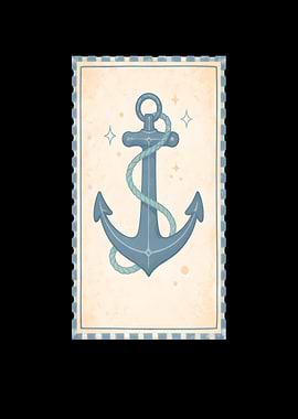 Nautical Anchor Stamp
