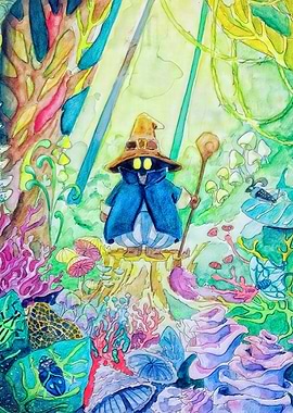 Vivi Ornitier in a Magical Forest