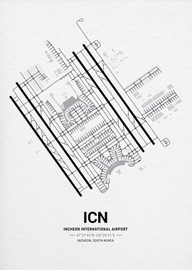 Incheon International Airport Map