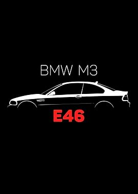 BMW M3 E46 Silhouette