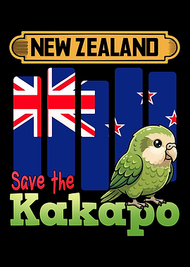 Save the Kakapo New Zealand