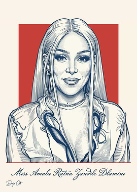 Doja Cat Portrait