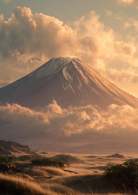 Majestic Mountain Sunrise