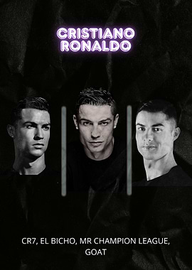 Cristiano Ronaldo Triptych