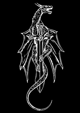 Dragon on a Sword