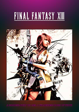 Final Fantasy XIII Lightning Art