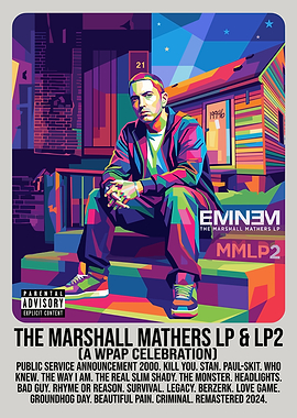 Eminem The Marshall Mathers LP & LP2 WPAP