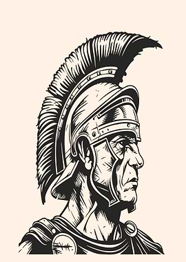 Roman Soldier Portrait