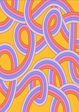 Retro Swirls Pattern