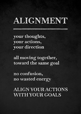Alignment Motivational Quote v5