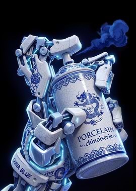 China Blue: Imperial Flow
