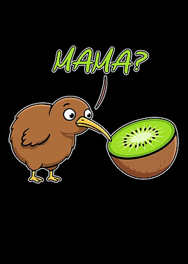 Kiwi Bird Asks Mama?