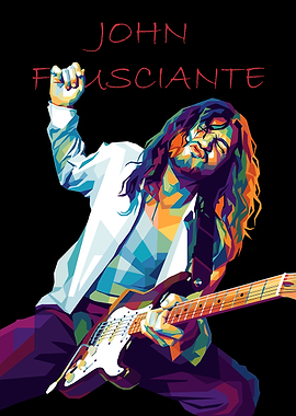 John Frusciante WPAP Art