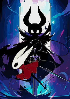 Hornet and the Hollow Knight