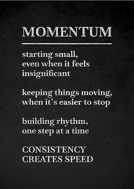 Momentum Quote Poster v5