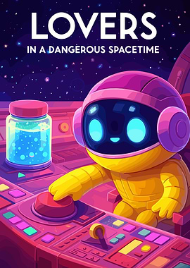 Lovers in a Dangerous Spacetime Game Art