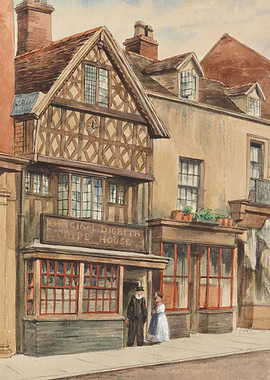 Original Digbeth Tripe House Watercolor