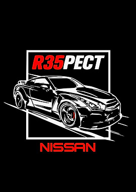 Nissan R35pect Car Art