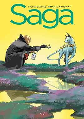 Saga Comic Cover