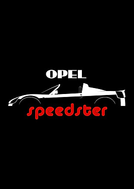 Opel Speedster Car Silhouette