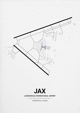 Jacksonville International Airport Map