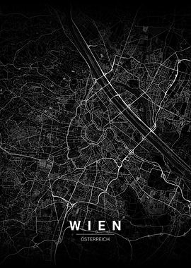 Vienna Map Poster