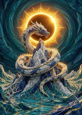 Dragon and Sun Eclipse