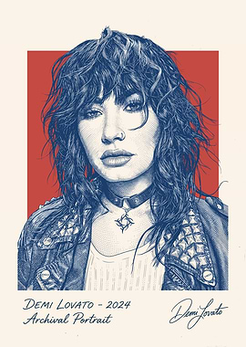 Demi Lovato Archival Portrait