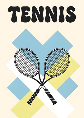 Tennis Rackets and Text