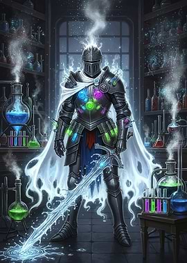 Alchemist Knight in Laboratory