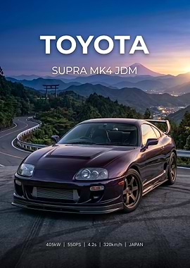 Toyota Supra MK4 in japan