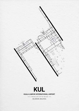 Kuala Lumpur International Airport Map