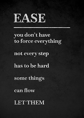 Ease quote on chalkboard v4