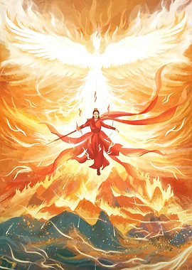 Phoenix Ascending with Warrior