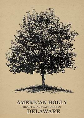 American Holly State Tree of Delaware