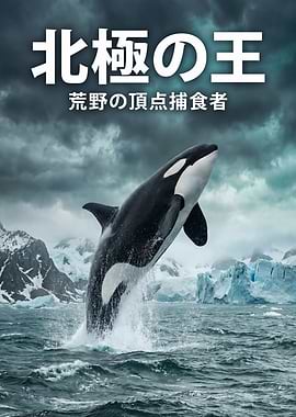 Orca Leaping in Arctic Waters