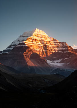 Majestic Mountain Sunrise