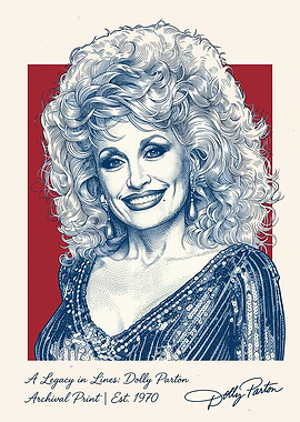 Dolly Parton Archival Print