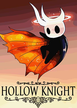 Hollow Knight Character Poster