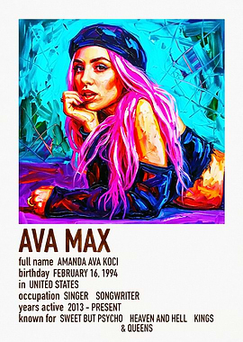 Ava Max Portrait