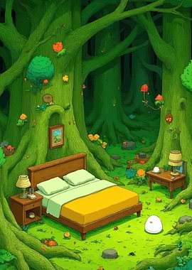 Enchanted Forest Bedroom